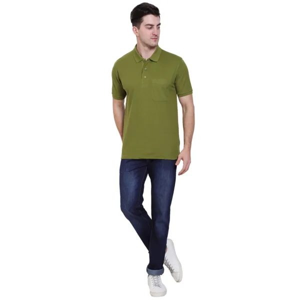 Men's Pocket Polo Tshirt