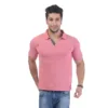 Men's Contrast Placket T-shirt