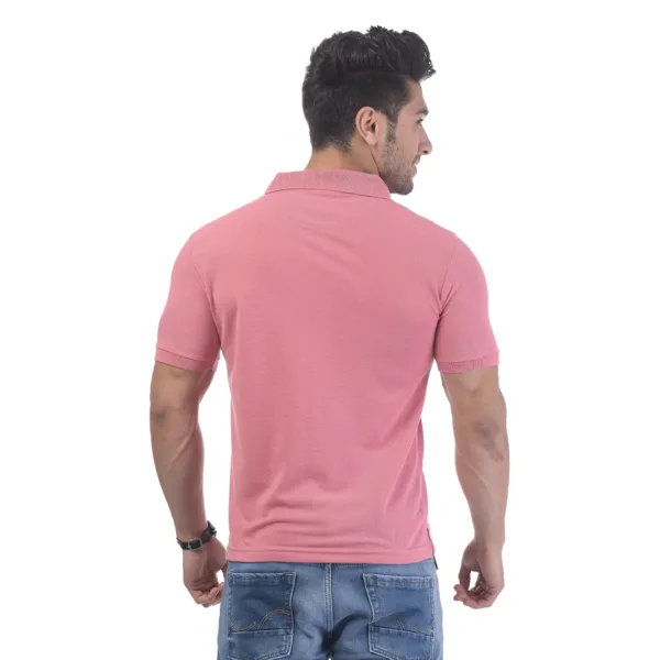 Men's Contrast Placket T-shirt