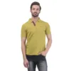 Men's Contrast Placket T-shirt