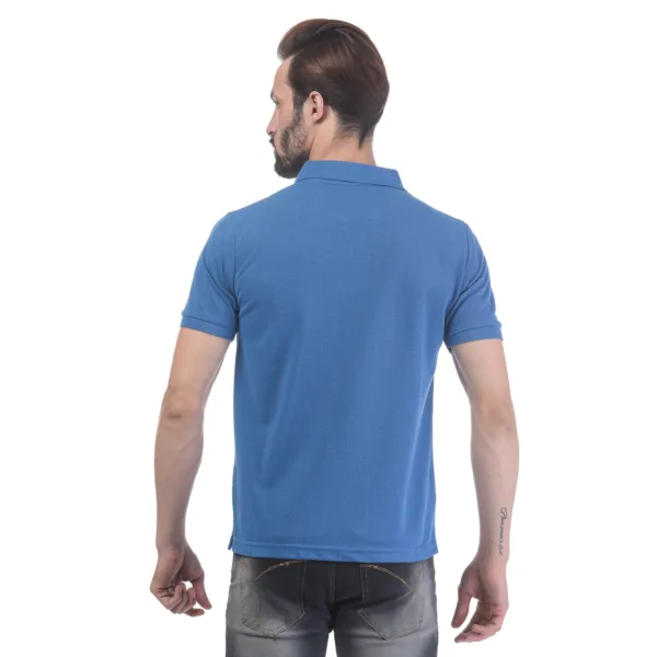 Men's Contrast Placket T-shirt