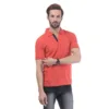 Men's Contrast Placket T-shirt