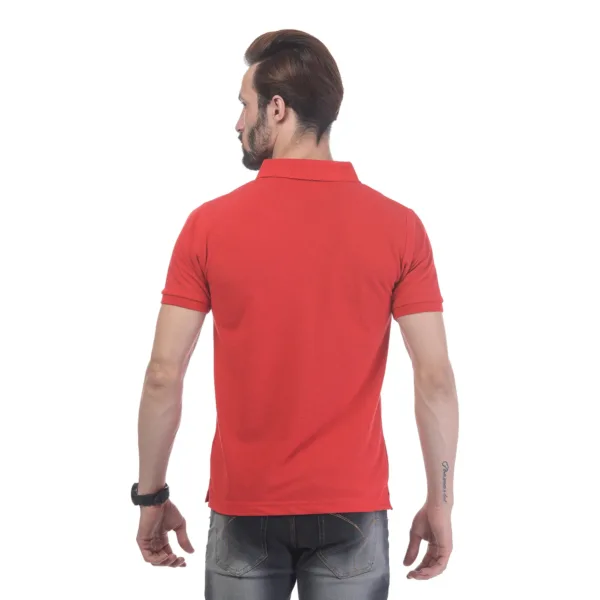 Men's Contrast Placket T-shirt