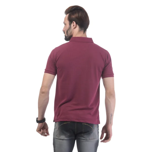 Men's Contrast Placket T-shirt