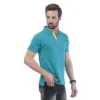 Men's Contrast Placket T-shirt