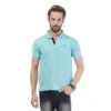 Men's Contrast Placket T-shirt