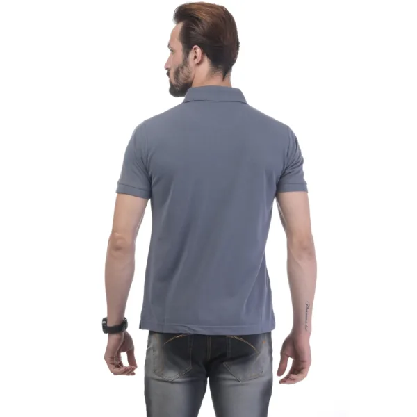 Men's Contrast Placket T-shirt