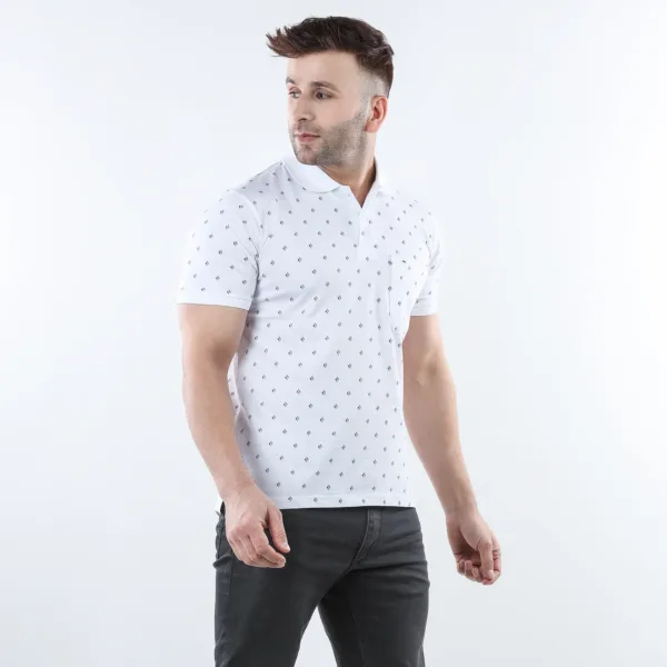 Printed Polo T-shirt