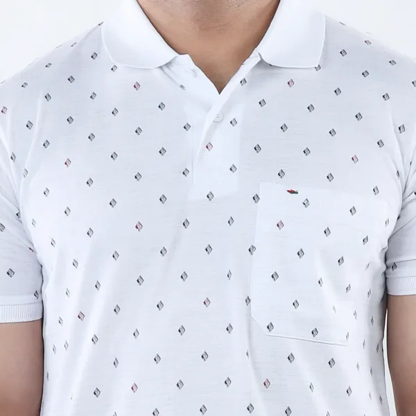 Printed Polo T-shirt