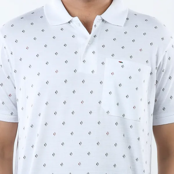 Printed Polo T-shirt